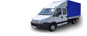 Der Iveco Daily der Fahrschule Rosenboom in Westerholt